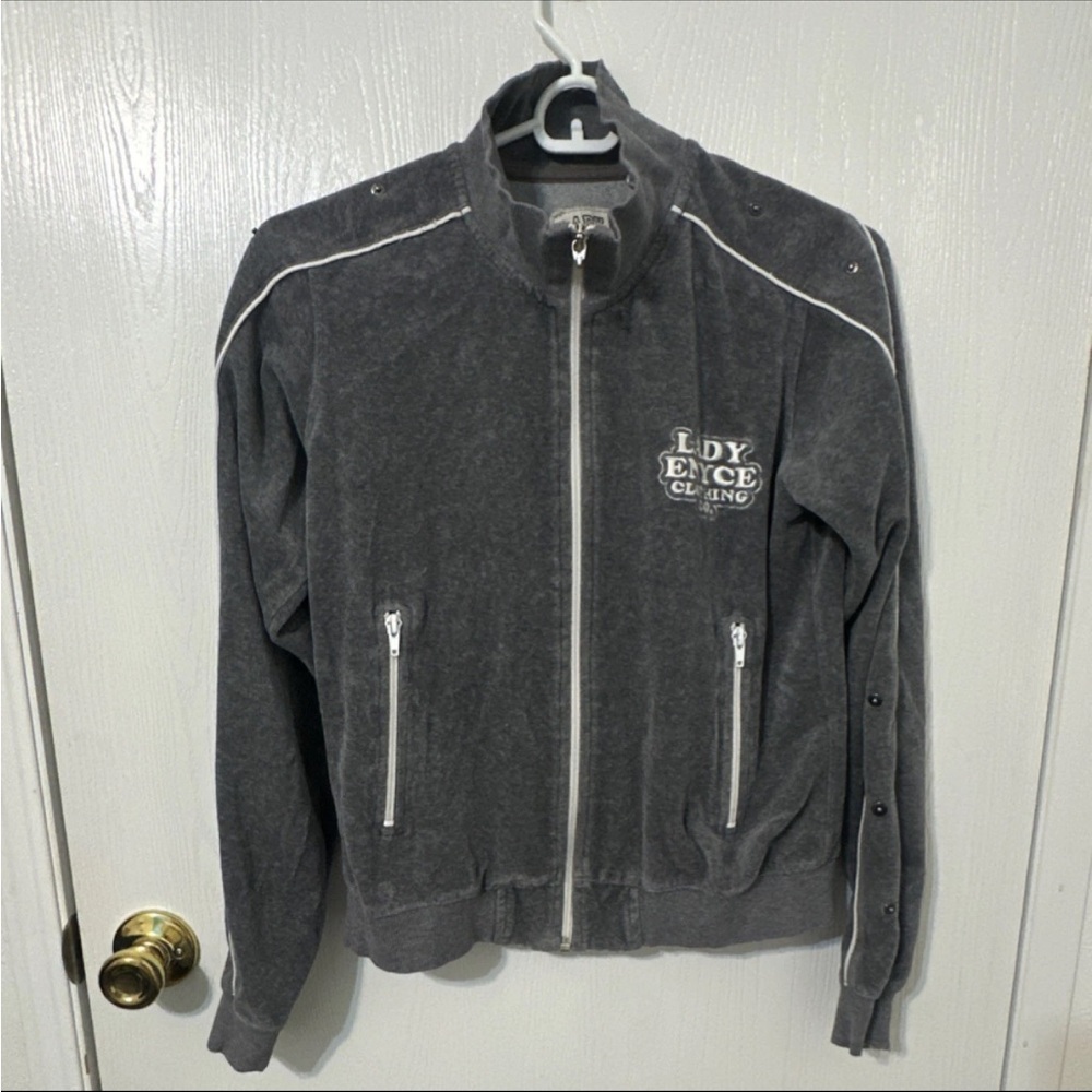 Enyce Charcoal Zip-Up Women's Jacket